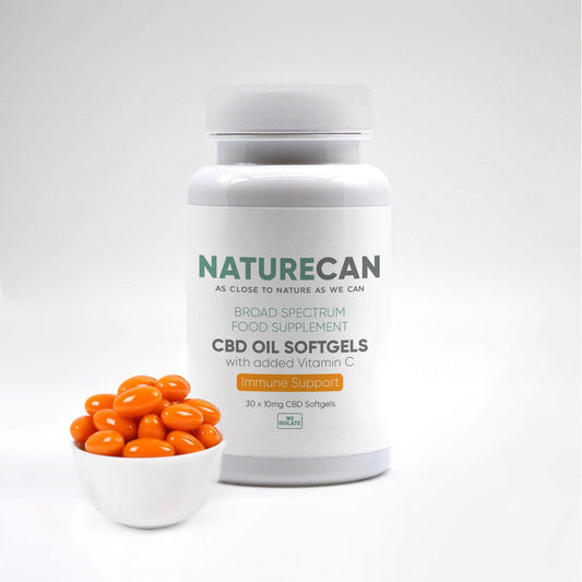 Cápsulas CBD com Vitamina C
